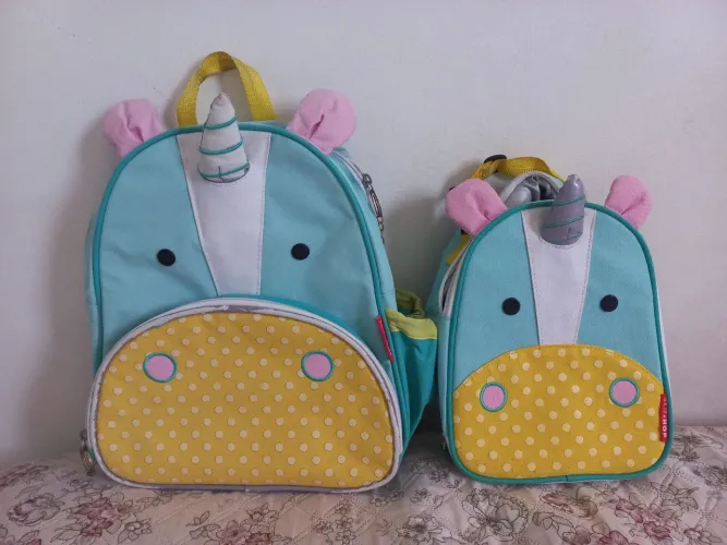 Mochila com lancheira slip hope