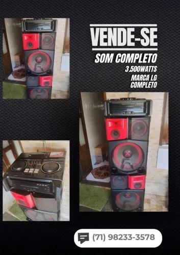 Som LG 3500 watts