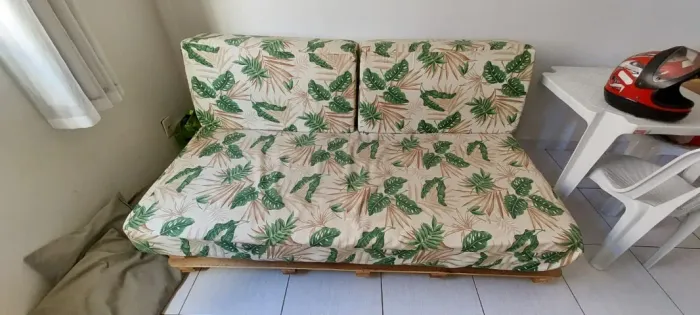 Sofá desmontável - Prático e confortável