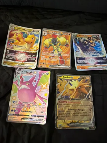 Cartas jumbo Pokémon originais