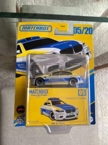 Matchbox Collectors - BMW M5 Police - Polícia Alemã
