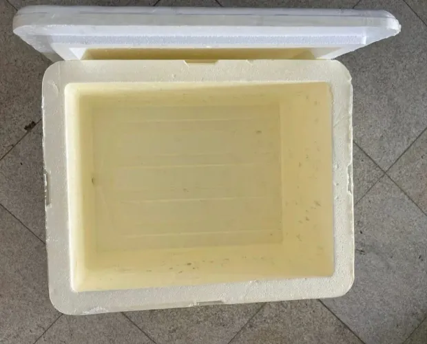 Caixa Térmica de Isopor 80L com Dreno