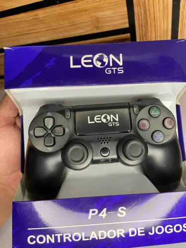 Controle PS4 Controlador com Fio Vibração de motor Duplo - Leon GTS an2