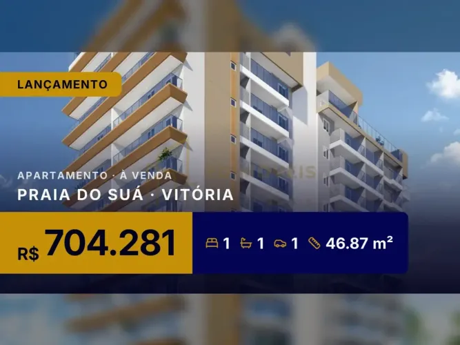 Viva com Estilo na Praia do Suá: Apartamento Perfeito para Jovens Profissionais!