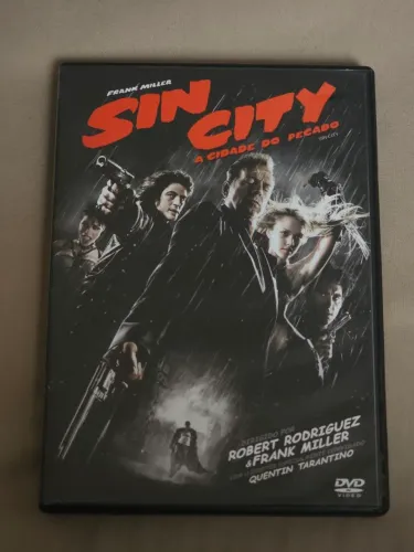 DVD - Sin City: A Cidade do Pecado - Frank Miller - Robert Rodriguez - Dublado