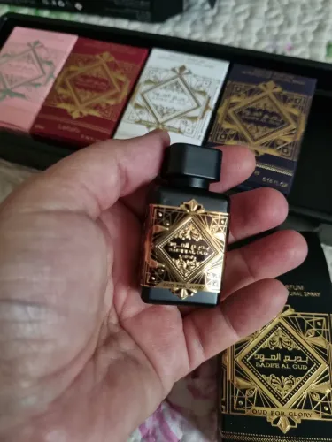 Mini Perfume Badee Lattafa Oud For Glória 5ml