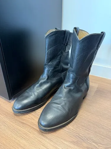 Bota Justin Americana Preta 43BR/11US