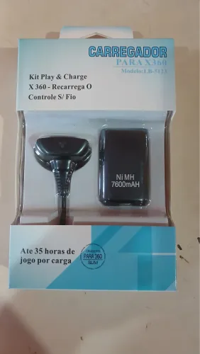 CARREGADOR DE CONTROLE XBOX 360