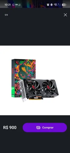 Placa de vídeo gtx