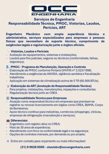 Serviços de engenharia consultiva