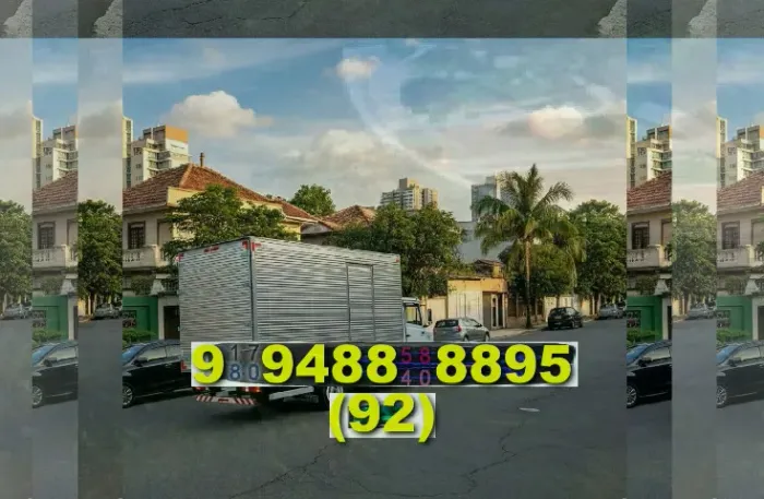 Frete Bau disponível! Transporte em São Jorge, Jorge Teixeira e Tarumã. Ligue já!
