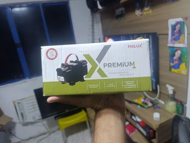 Transformador 500VA 110/220 Fiolux nunca usado