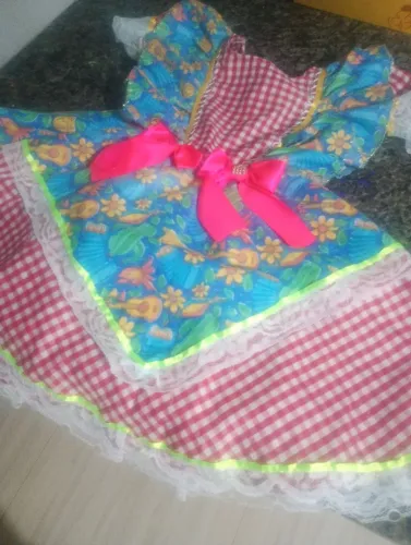Vestido junino feminino