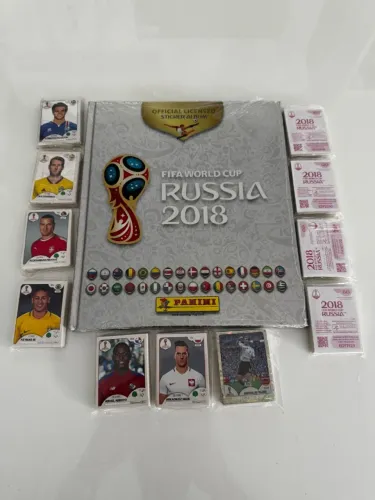 RARO Album copa 2018 edicao prata america central completo para colar