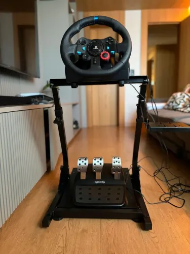 Volante e pedais Logitech G29 Driving Force ( PlayStation e PC)+SUPORTE!!! ( ZERO )