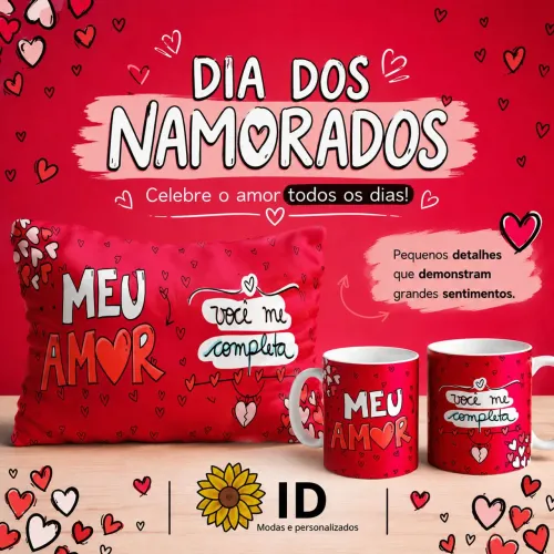 Kit personalizado dia dos namorados
