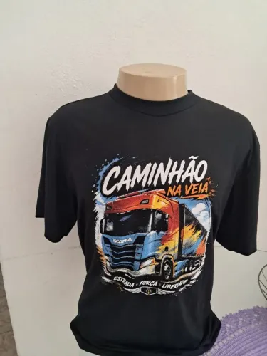 camiseta estampa caminhão