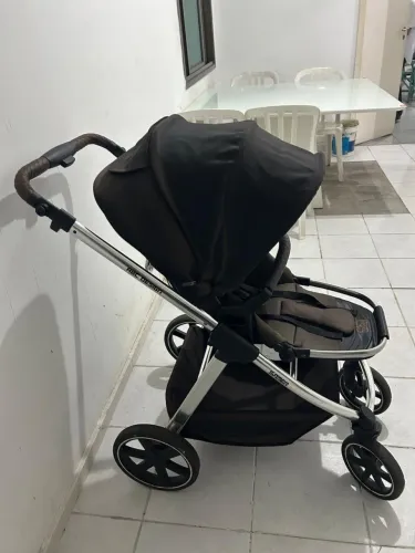 Carrinho de Bebê Ultracompacto Ping Light Black