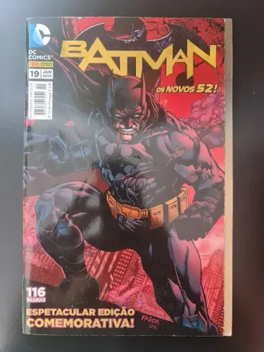 Batman Vol 19 - Espetacular Edição Comemorativa - Os Novos 52 - Dc Comics