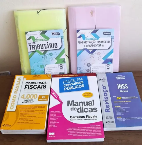 Livros Auditor/Analista Fiscal e INSS kit