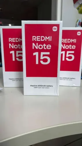 REDMI NOTE 15 4G 8/256 LOJA NO RIOMAR, EM ATÉ 18x NO CARTÃO.