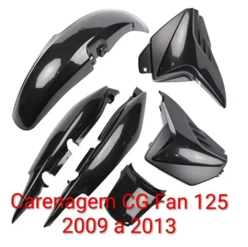 Vendo Carenagem moto CG 125 ano 2008 a 2013