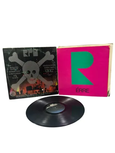 disco de vinil Rádio Pirata ao Vivo da banda brasileira RPM, lançado em 1986