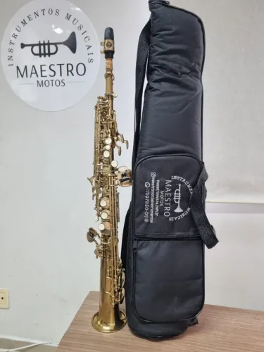 Saxofone Soprano Reto Vogga com Boquilha Yamaha - Parcelo - Envio p/ todo Brasil - OLX PAY