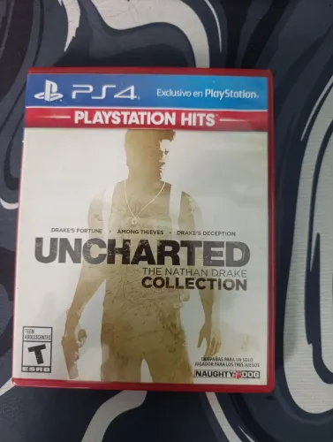 Uncharted The Nathan Drake Collection - PS4 JOGO MÍDIA FÍSICA