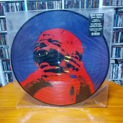 Black Sabbath - Born Again (picture) - fabricado pela Earmark italiana nos anos 90, raro!