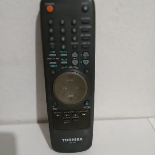 Controle remoto original Toshiba Vcr 2140. Perfeito