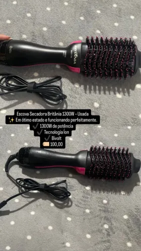 Escova Secadora Britânia 1300W - Usada
