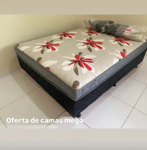 Cama . Molas molas macia