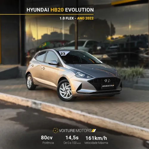 Hyundai HB20 Evolution 1.0 Flex 12V MEC 2022