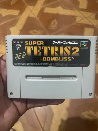 Super Tetris 2 + Bombliss Snes 
