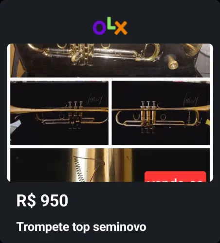 Sib trompete semi novo