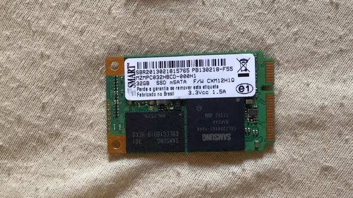 SSD M.Sata 32GB Smart