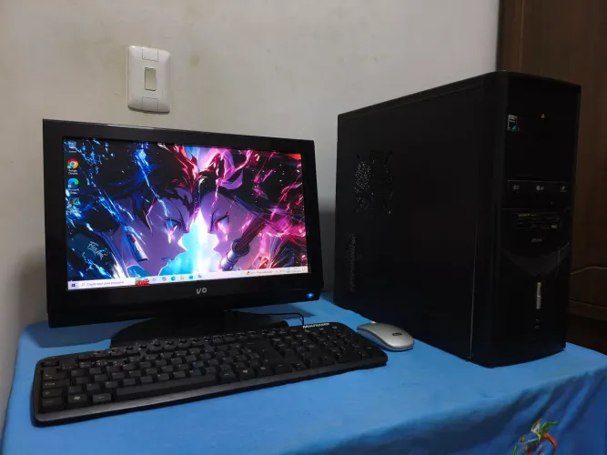 Pc Completo Com Placa De Vídeo 