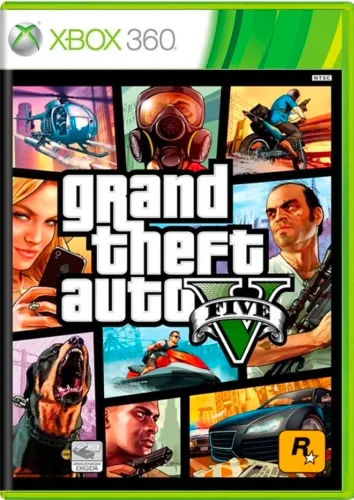 Gta v xbox 360 original fabricante rockstar 