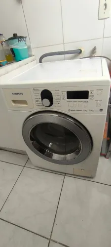 Lava e Seca Samsung 8,5kg WD8854RJF 127V - com defeito (erro 5E)