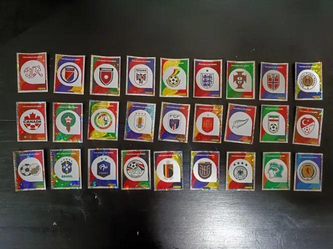 Figurinhas da Copa do Mundo