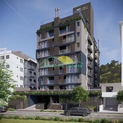 Studios e apartamentos de 1 quarto, 2 quartos, 2 suítes na planta no HUB Beira Mar - Saco 