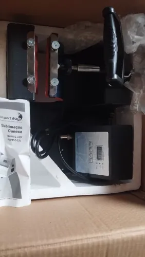 Kit Prensa Térmica para Canecas Sublimação