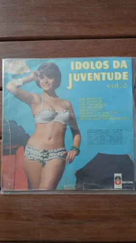 1 lp idolos da juventude 1965 usado