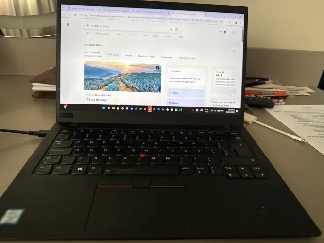 Notebook Lenovo TouchID/FaceID ThinkPad Intel core i7 vPro 8th Gen