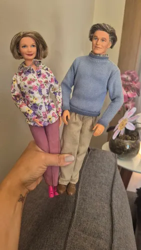 Vovô e vovó barbie 