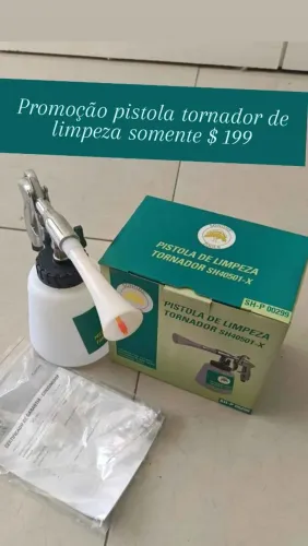 Pistola tornador lava-jato promoção