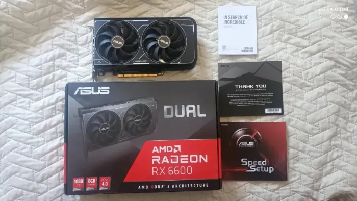 RX 6600 8GB ASUS