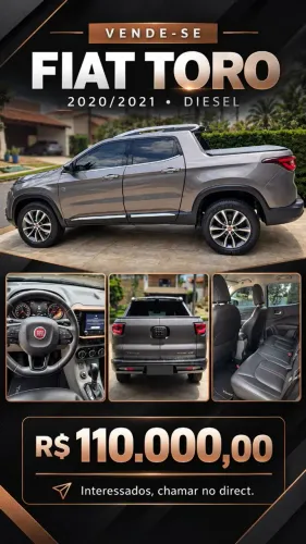 Fiat Toro Volcano 2.0 16V 4X4 TB Diesel Aut. 2021
