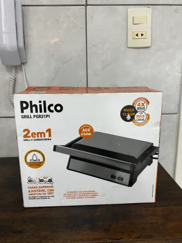 Grill Sanduícheira 2x1 NOVO NA CAIXA